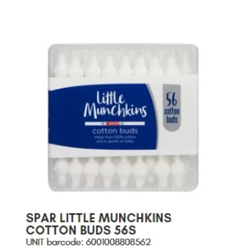 SPAR LIT MUNCH COTTON BUDS 56'(RF)